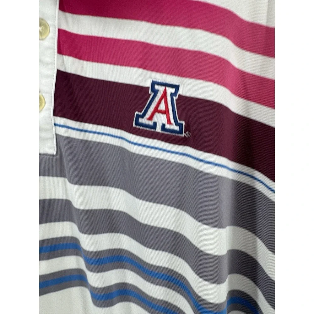 Nike University Of Arizona Dri Fit Polo Grey XXL Nike Golf Colorful